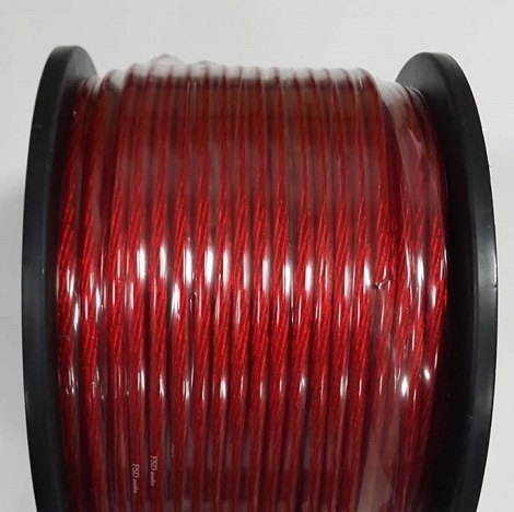 Силовой кабель FSD audio BPC-08GA Red (1б-100м) (1м)