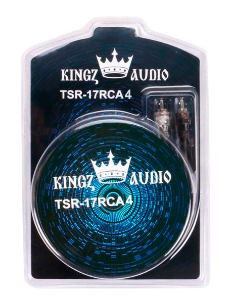 Межблочный кабель Kingz Audio TSR-17RCA 4ch