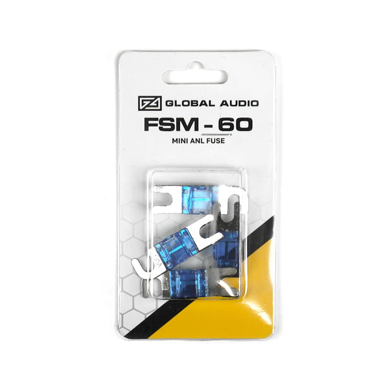 Предохранитель Global Audio FSM-60, 60A  (4шт упаковка)