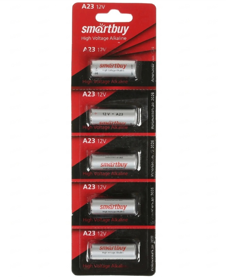 Элемент Smartbuy A23 BL5 SBBA-23A5B