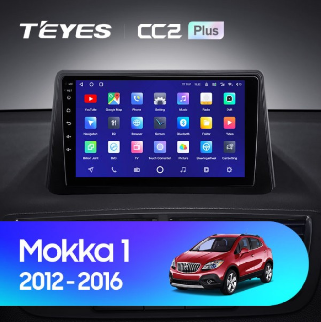 ШГУ Teyes CC2 Plus 3/32 GB Opel Mokka 2012-2016