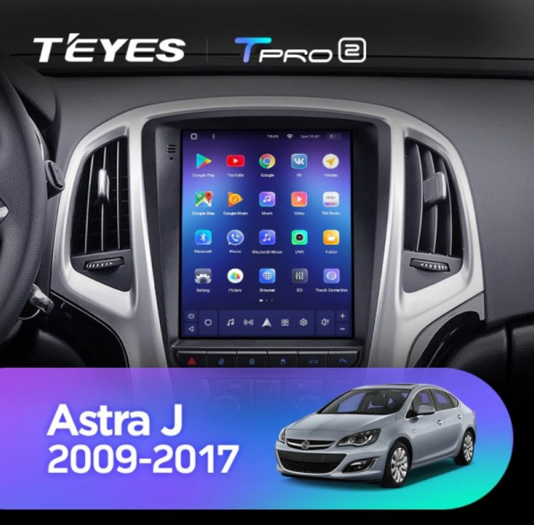 ШГУ Teyes Tpro 2 4/32 GB Opel Astra J 2009-2017