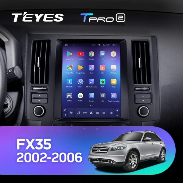 ШГУ Teyes Tpro 2 3/32 Infiniti FX35 2002-2006