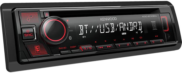 CD - ресивер Kenwood KDC-BT430U