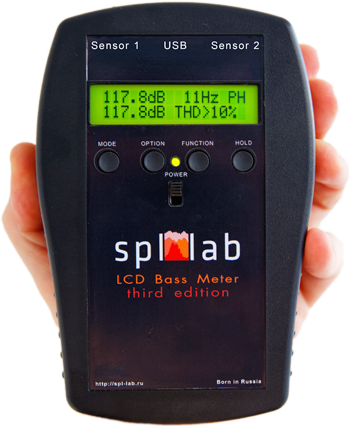 Spl Lab LCD Bass Meter (Third Edition) Шумомер 
