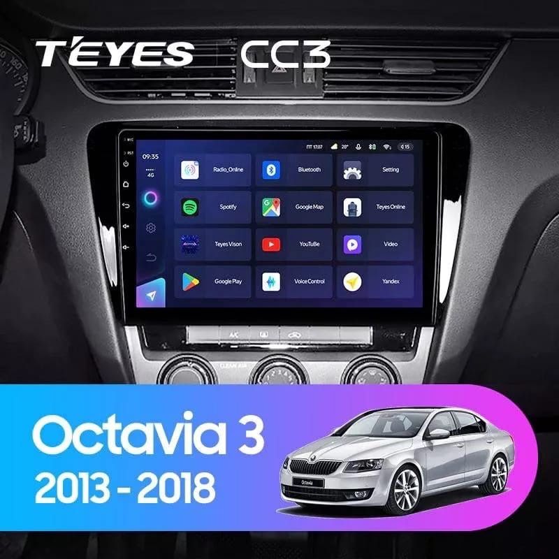 ШГУ Teyes CC3 6/128 GB Octavia A7 2013-2018