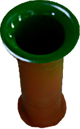 Труба-раскрыв 200 зеленая